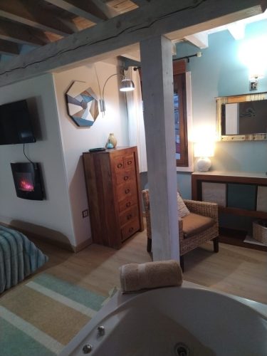 Primera planta en casa rural MásQuimera en Gredos